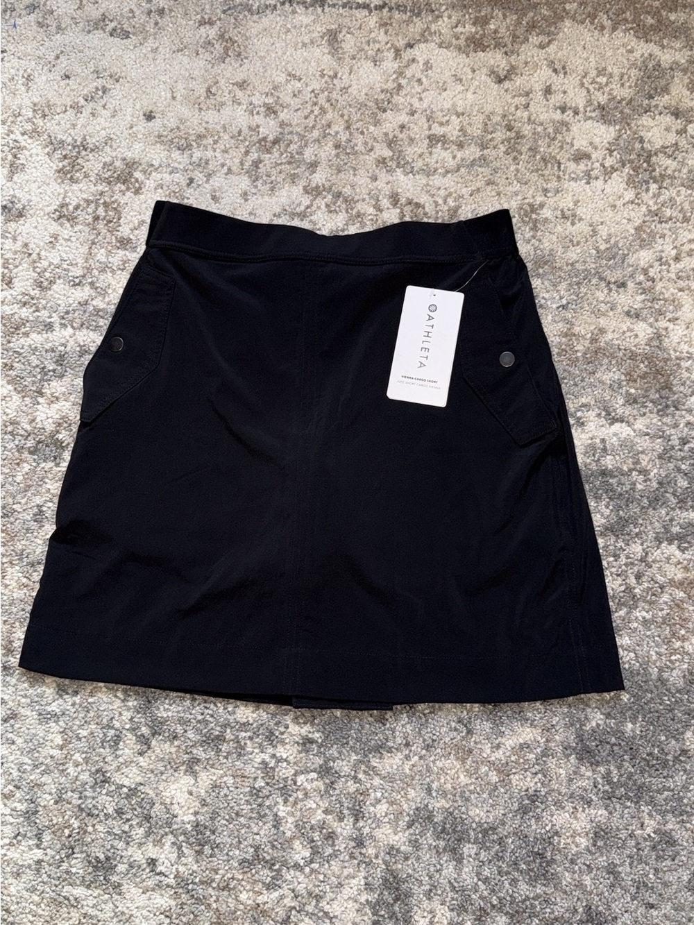 Athleta Black A-Line Active Skort
